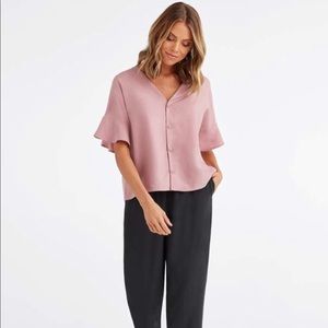 The Flounce Sleeve Blouse